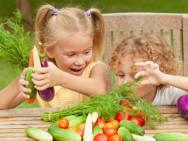 дети и овощи