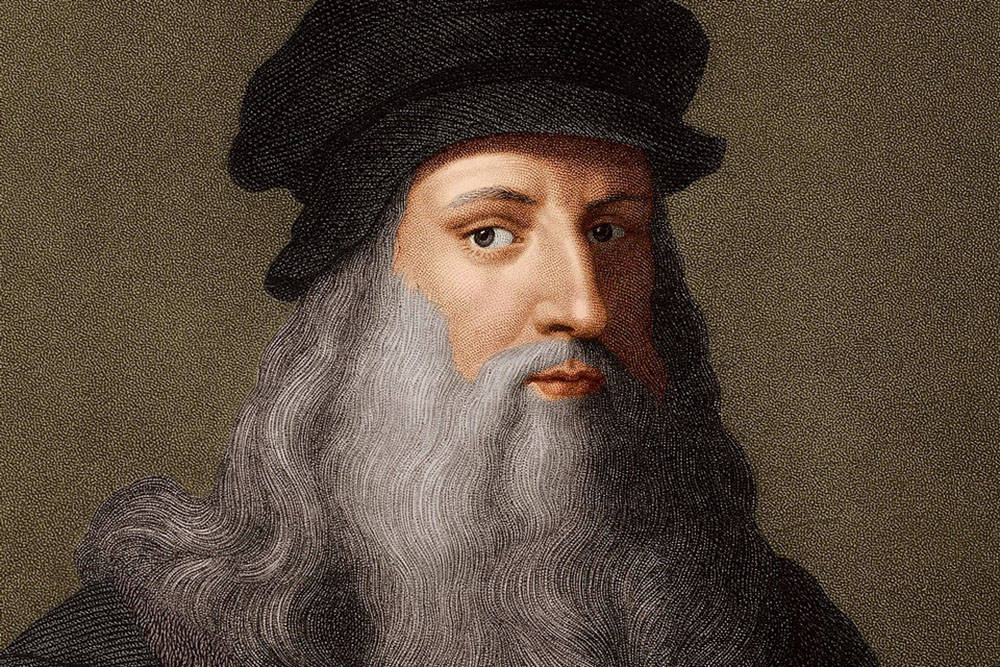 Леонардо да Винчи портрет