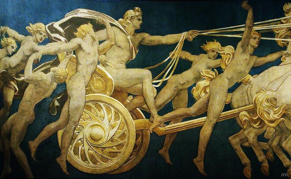 Древнегреческая картина богов